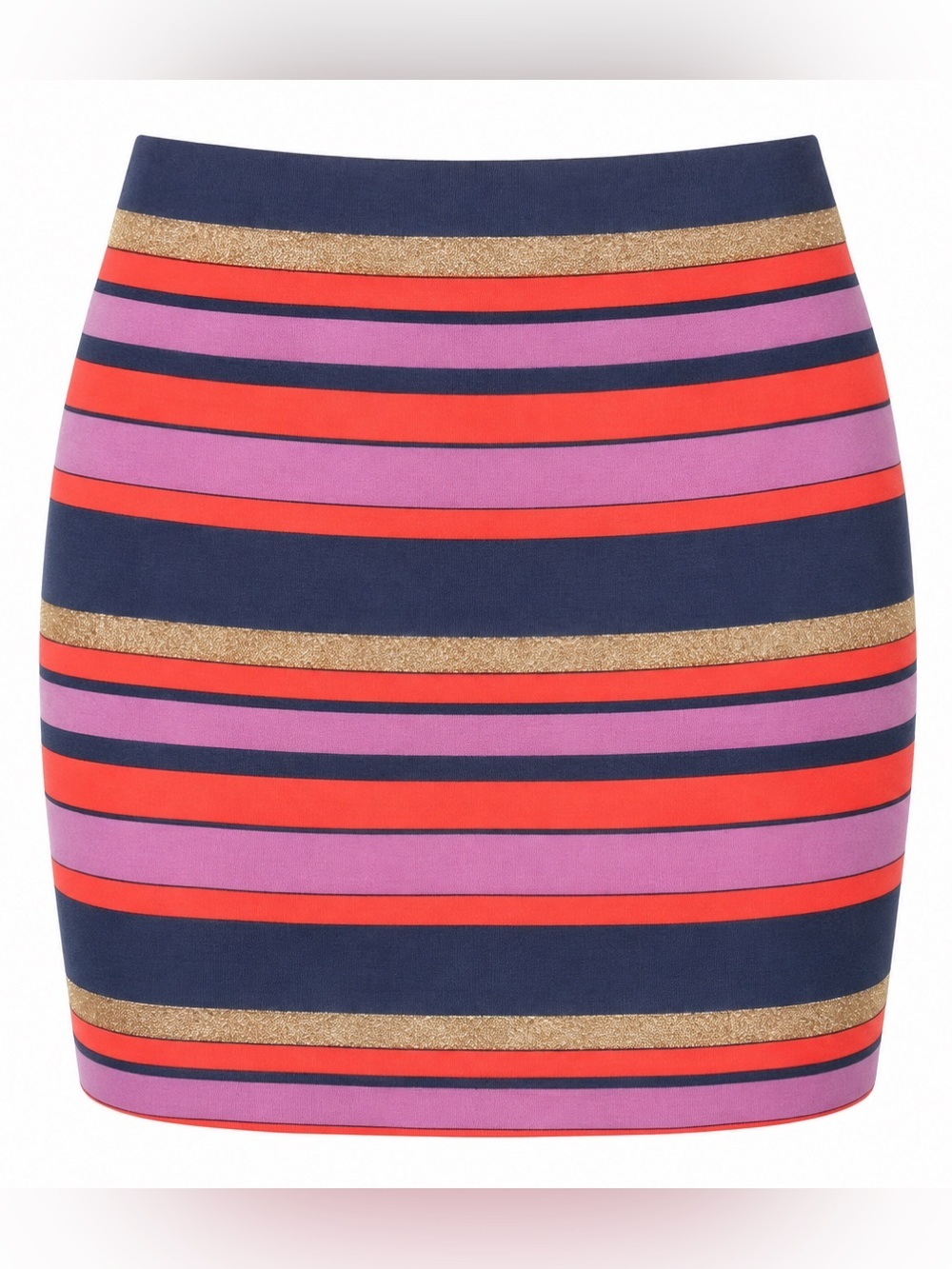 JCrew multicolor midi skirt